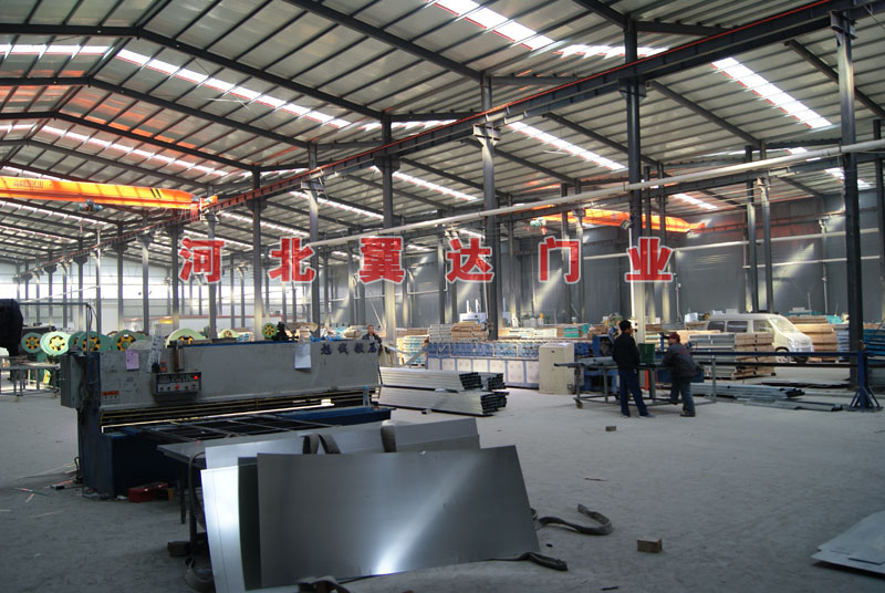 翼達(dá)門業(yè)生產(chǎn)環(huán)境